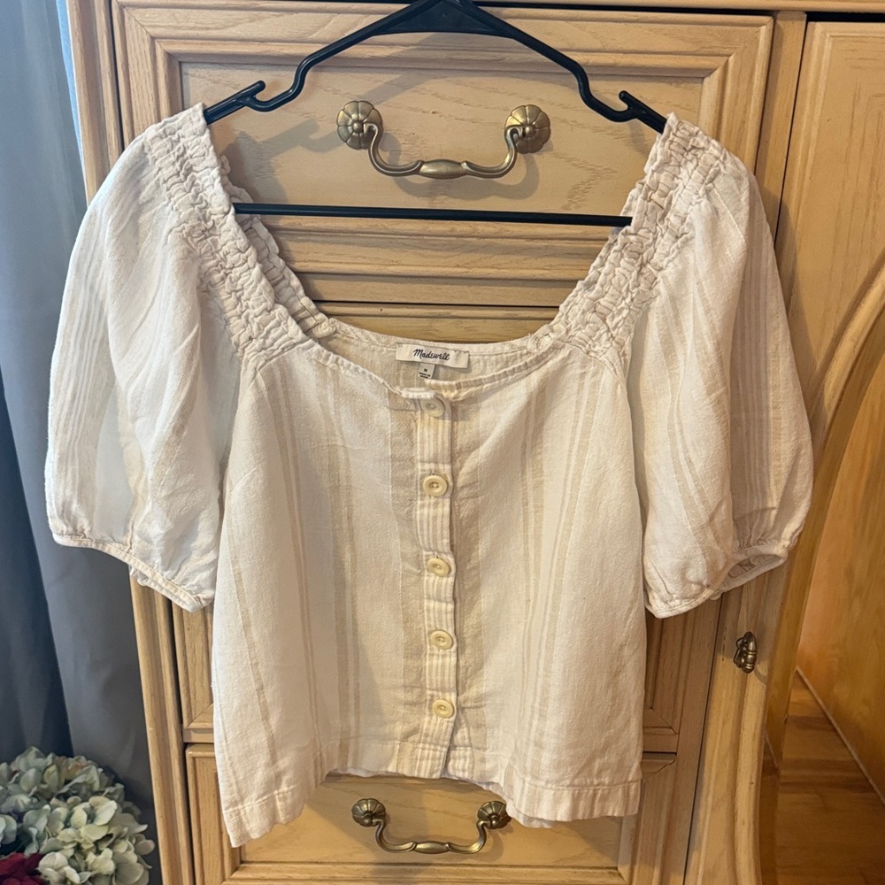 Madewell Stripe Blouse